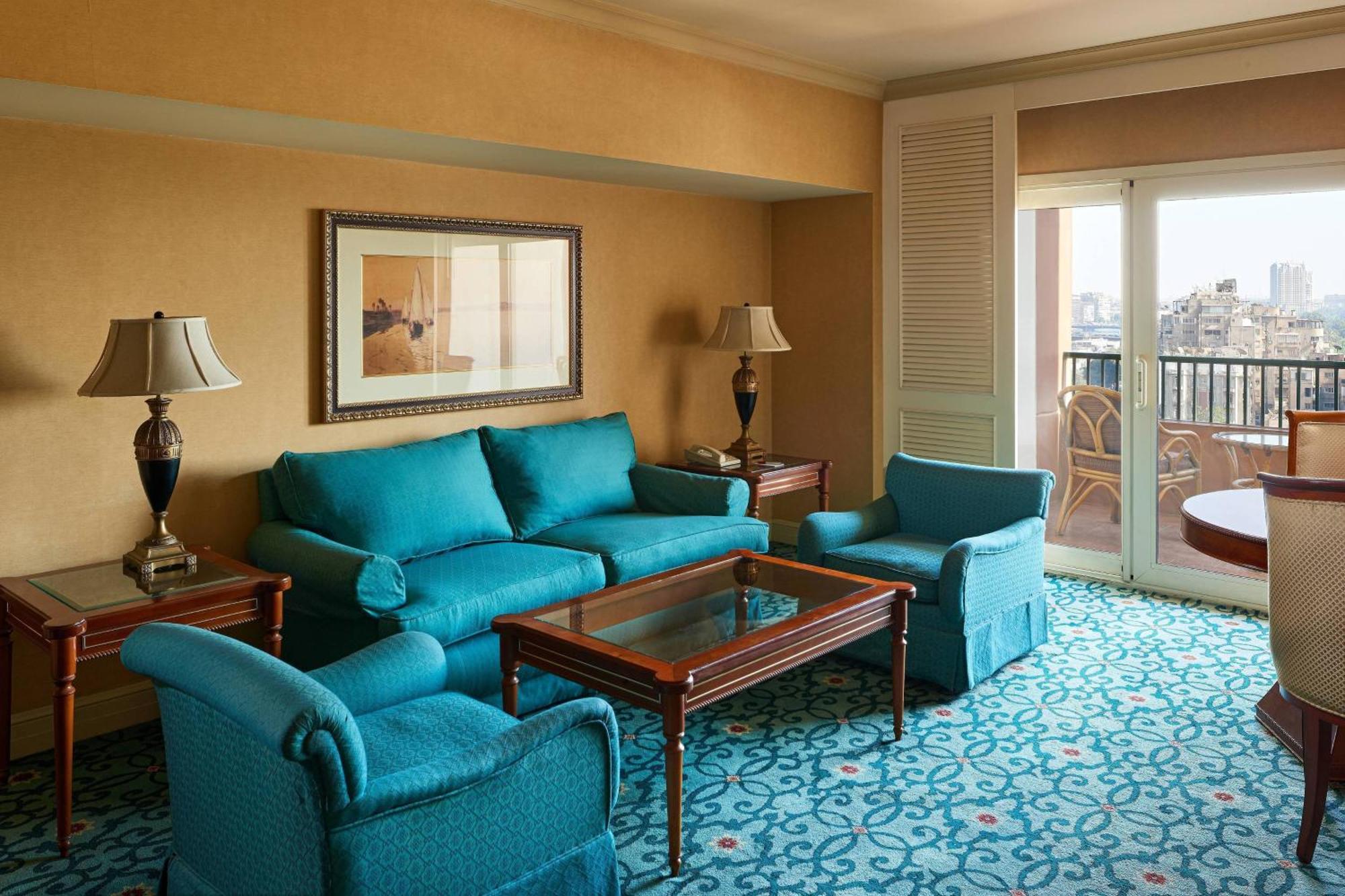 开罗万豪酒店及奥马尔海亚姆赌场 Giza 外观 照片 Living room